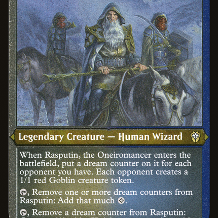 Rasputin, the Oneiromancer [Dominaria United Commander] Etched Foil