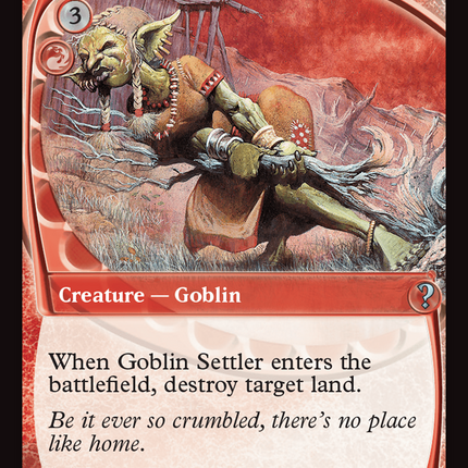 Goblin Settler [Mystery Booster 2]