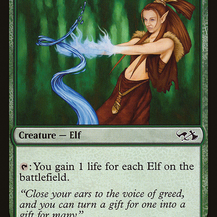 Wellwisher [Duel Decks Anthology: Elves vs. Goblins] Foil
