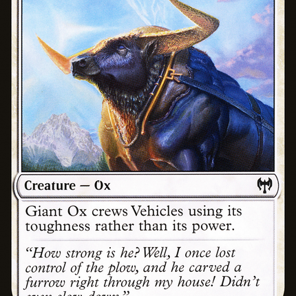 Giant Ox [Kaldheim]