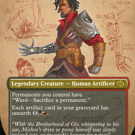 Mishra, Tamer of Mak Fawa (Borderless) [The Brothers' War]