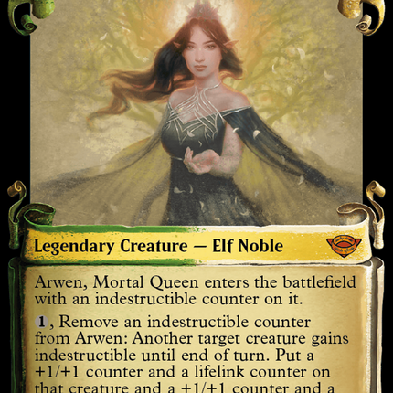 Arwen, Mortal Queen (Showcase) [The Lord of the Rings: Tales of Middle-earth]