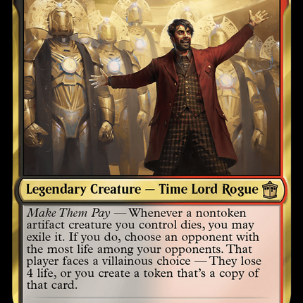 The Master, Gallifrey's End [Doctor Who] Surge Foil