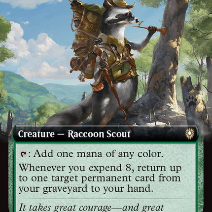 Trailtracker Scout [Bloomburrow Commander] Foil