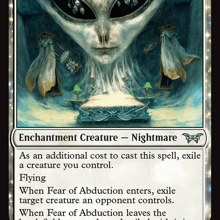 Fear of Abduction [Duskmourn: House of Horror] Foil