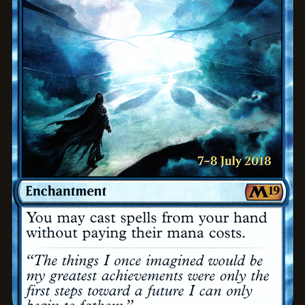 Omniscience [Core Set 2019 Promos] Prerelease Foil