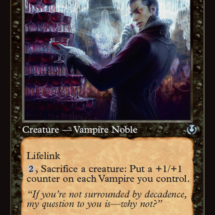 Indulgent Aristocrat (Retro Frame) [Innistrad Remastered] Foil