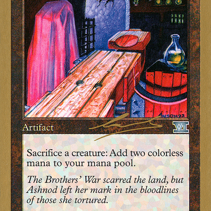 Ashnod's Altar [World Championship Decks 2000]