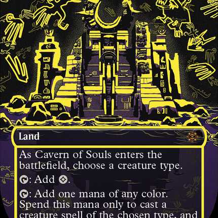 Cavern of Souls (Borderless) [The Lost Caverns of Ixalan] Foil
