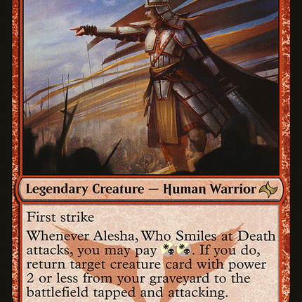 Alesha, Who Smiles at Death [The List]