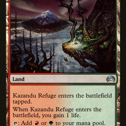 Kazandu Refuge [Planechase 2012] Foil