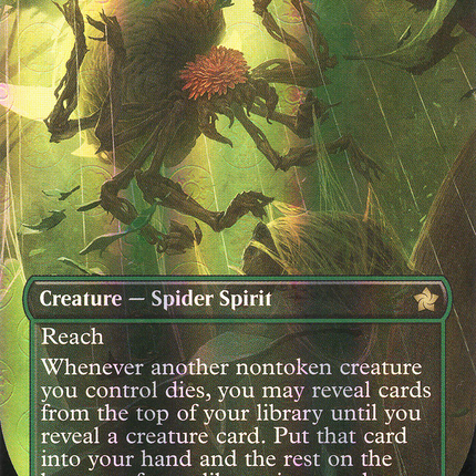 Spinner of Souls (Borderless) [Foundations] Mana Foil
