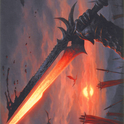 Sword of Sinew and Steel // Sword of Sinew and Steel (Borderless) [Modern Horizons Art Series]