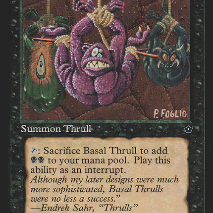 Basal Thrull (P. Foglio) [Fallen Empires]