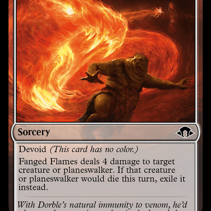 Fanged Flames [Modern Horizons 3] Foil
