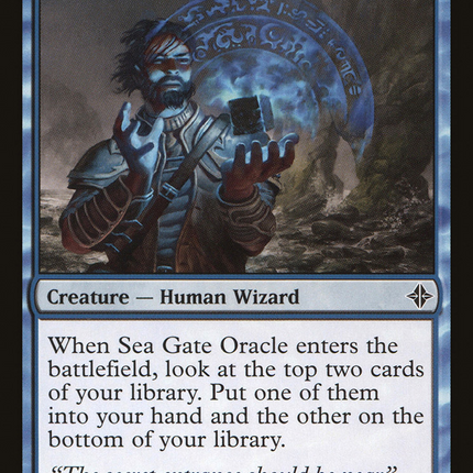 Sea Gate Oracle [Rise of the Eldrazi]