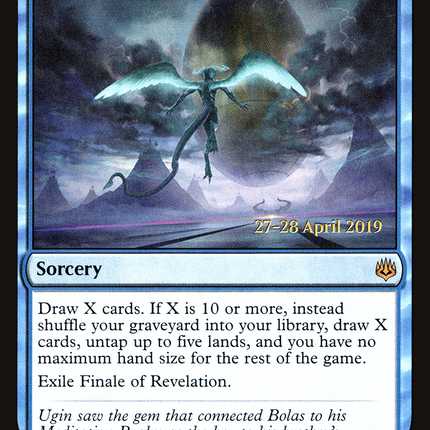 Finale of Revelation [War of the Spark Promos] Prerelease Foil