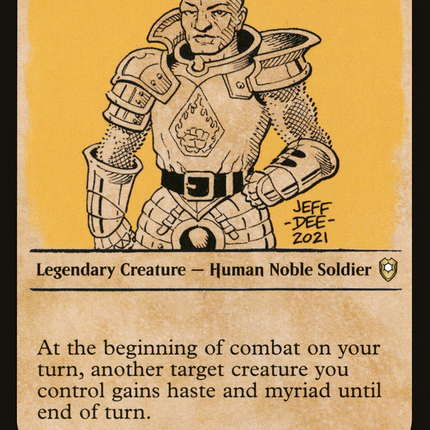 Duke Ulder Ravengard (Showcase) [Commander Legends: Battle for Baldur's Gate]