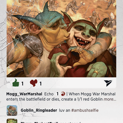 Mogg War Marshal (Borderless) [Secret Lair Drop]