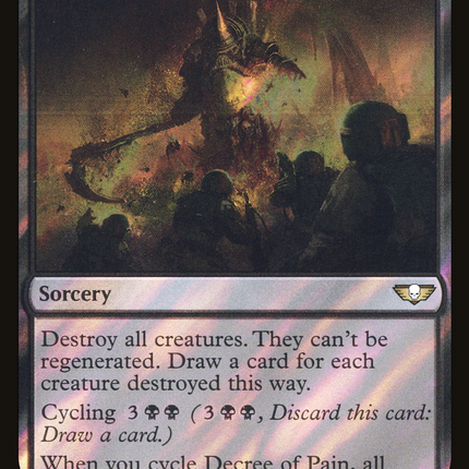 Decree of Pain [Warhammer 40,000 Commander] Surge Foil