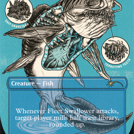 Fleet Swallower (Borderless) [Secret Lair Drop]