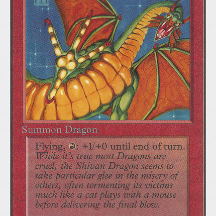 Shivan Dragon [Unlimited Edition]