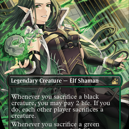 Savra, Queen of the Golgari (Borderless) [Ravnica Remastered]