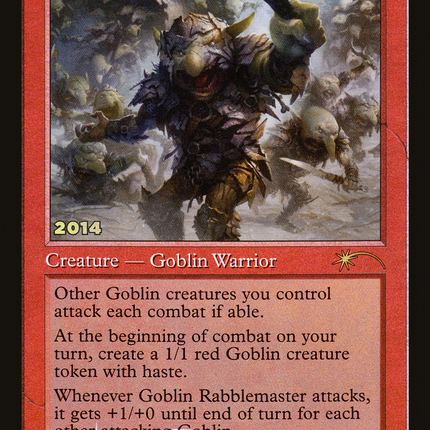Goblin Rabblemaster (Retro) [30th Anniversary Play Promos] Foil
