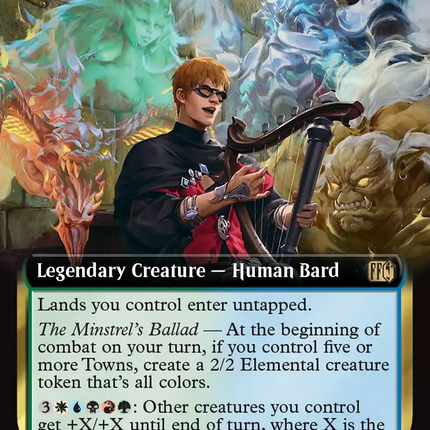 The Wandering Minstrel (Extended Art) [FINAL FANTASY] Foil