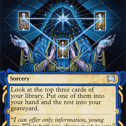 Strategic Planning (Showcase) [Strixhaven Mystical Archive] Foil