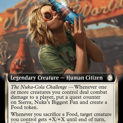 Sierra, Nuka's Biggest Fan (Extended Art) [Fallout] Surge Foil