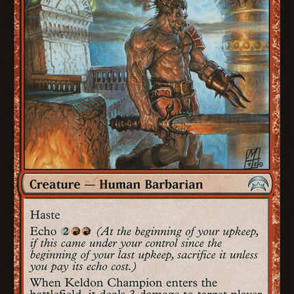 Keldon Champion [Planechase]