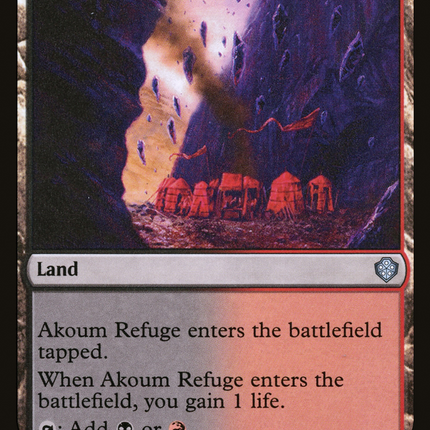 Akoum Refuge [Starter Commander Decks]