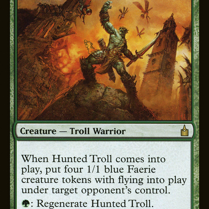 Hunted Troll [Ravnica: City of Guilds]