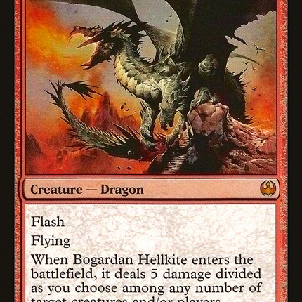 Bogardan Hellkite [Duel Decks: Knights vs. Dragons] Foil