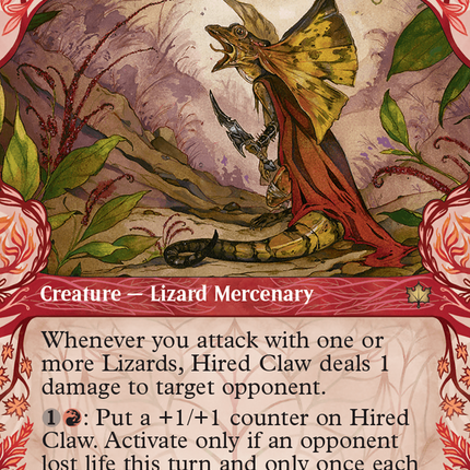 Hired Claw (Showcase) [Bloomburrow] Foil