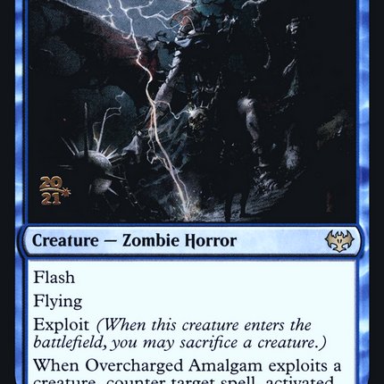 Overcharged Amalgam [Innistrad: Crimson Vow Promos] Prerelease Foil