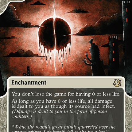 Phyrexian Unlife (Showcase) (Borderless) [Wilds of Eldraine: Enchanting Tales]