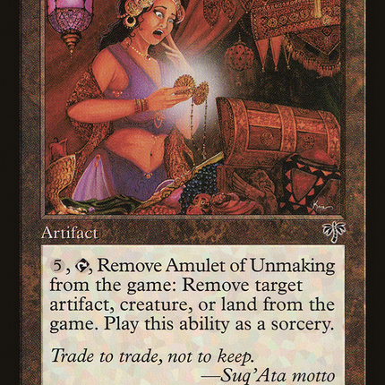 Amulet of Unmaking [Mirage]