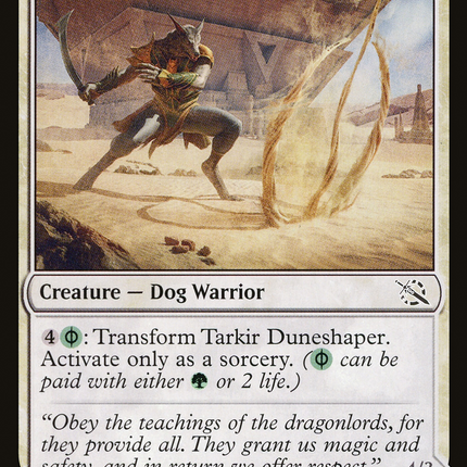 Tarkir Duneshaper // Burnished Dunestomper [March of the Machine]