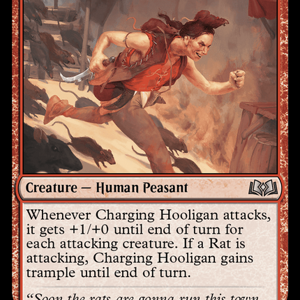 Charging Hooligan [Wilds of Eldraine]