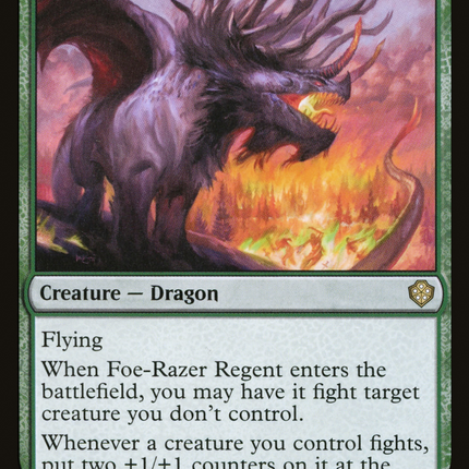 Foe-Razer Regent [Starter Commander Decks]