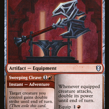 Two-Handed Axe // Sweeping Cleave [The List]