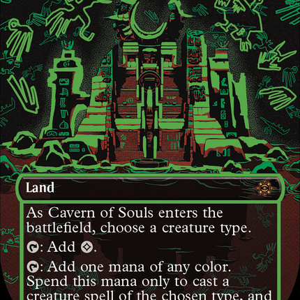 Cavern of Souls (Borderless) [The Lost Caverns of Ixalan] Foil
