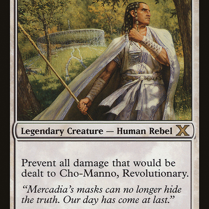 Cho-Manno, Revolutionary [Tenth Edition]