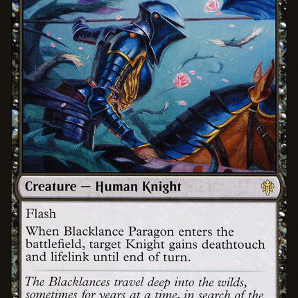 Blacklance Paragon [Throne of Eldraine]