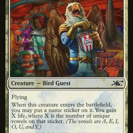 _____ Bird Gets the Worm [Unfinity] Galaxy Foil
