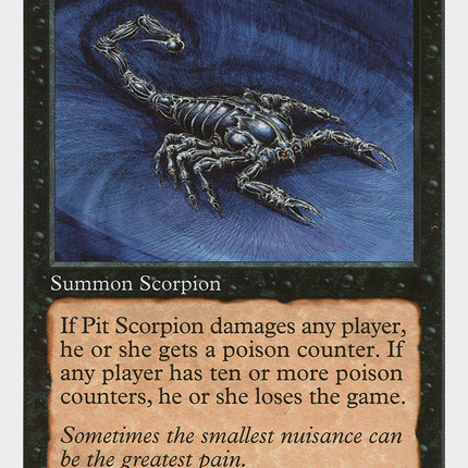 Pit Scorpion [Fifth Edition]
