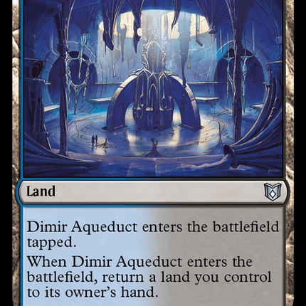 Dimir Aqueduct [Wilds of Eldraine Commander]