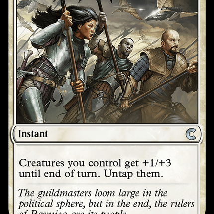 Rally to Battle [Ravnica: Clue Edition]